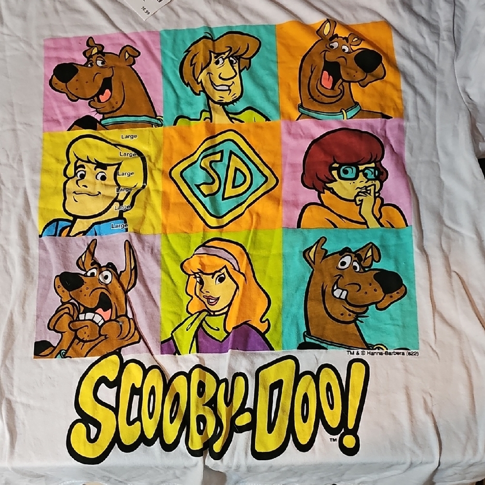 Scooby-Doo Graphic Dog T-Shirt - Multicolor